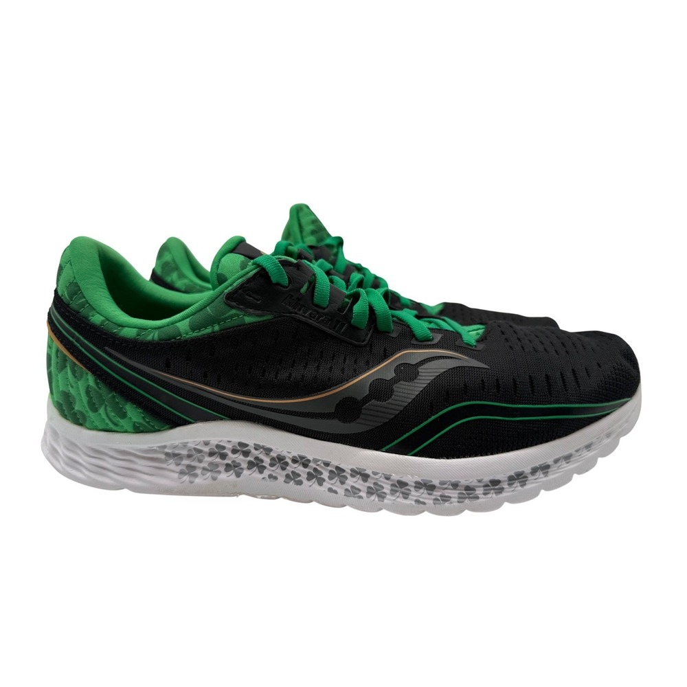 Saucony Kinvara Shamrock 11 Running Shoes Womens 11 Excellent St Patricks Day